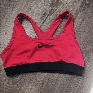 Pink Nike Sports Bra